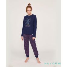 Pijama Invierno Mujer Muydemi