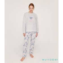 Pijama Invierno Mujer Muydemi