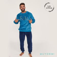 Pijama invierno hombre Muydemi