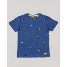 Camiseta niño verano azul paraguas