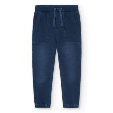 Pantalón felpa denim de niño -BCI