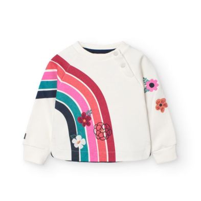 Sudadera felpa de bebé niña -BCI