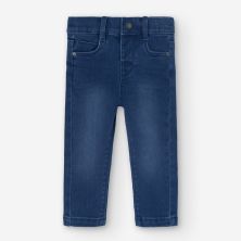 Pantalón denim elástico niño Boboli