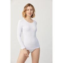 Camiseta térmica mujer manga larga Ysabel Mora Blanco