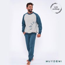 Pijama invierno hombre Muydemi