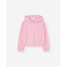 Sudadera infantil capucha rosa Losan