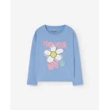 Camiseta infantil manga larga con print Losan