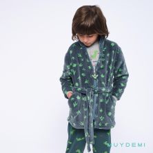 Bata invierno infantil verde Muydemi