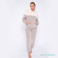 Pijama invierno mujer crudo Muydemi