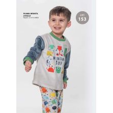 Pijama invierno infantil niño spantex Kinanit