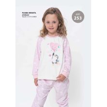 Pijama invierno infantil niña spantex Kinanit