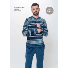 Pijama hombre invierno coralina Kinanit