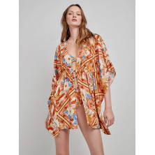 Caftán estampado mujer Gisela