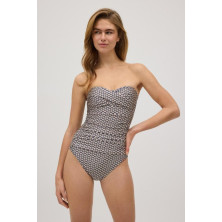 Bañador mujer bandeau reductor Ysabel Mora