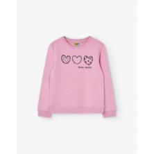 Camiseta manga larga rosa Losan