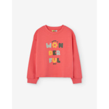 Sudadera niña rosa Losan