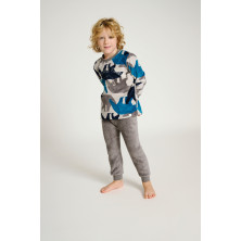 Pijama invierno infantil niño coralina  Muydemi