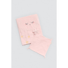 Conjunto bebé manta y doudou Ysabel Mora