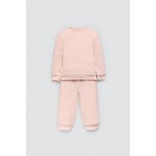Conjunto bebé manga larga Ysabel Mora Rosa