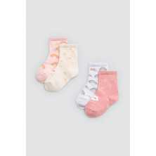 CALCETÍN BEBÉ PACK DE 2