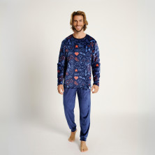 Pijama invierno hombre Muydemi
