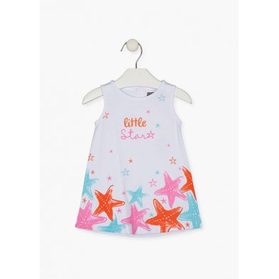 VESTIDO SIN MANGAS CON PRINT VESTIDO SIN MANGAS CON PRINT