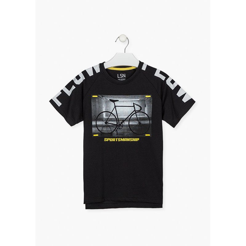 CAMISETA DE MANGA CORTA CON PRINT