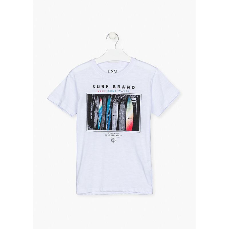 CAMISETA DE MANGA CORTA CON PRINT