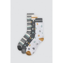 CALCETÍN MUJER TÉRMICO SURTIDO YSABEL MORA