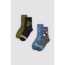 CALCETÍN NIÑO PACK DE 2