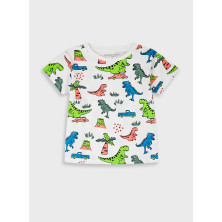 Camiseta manga corta niño dinosaurios Energiers