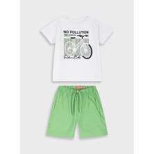 Conjunto verano niño bicicleta kiwi Energiers