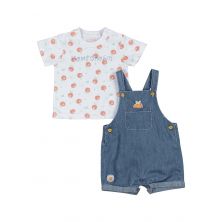Conjunto de camiseta y peto