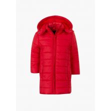 Parka con capucha desmontable