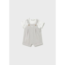 Pelele con peto recién nacido