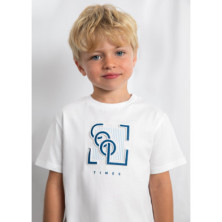 Camiseta niño blanca