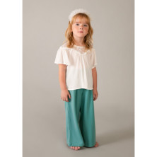 Pantalon largo punto roma niña Mayoral