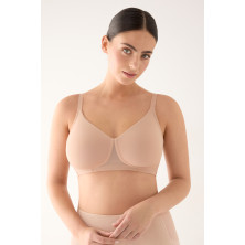 Sujetador mujer reductor Aura Ysabel Mora Nude copa D