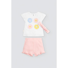 Conjunto bebé 3 piezas Ysabel Mora