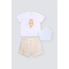 Conjunto bebé 3 piezas Ysabel Mora