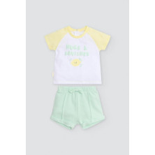 Conjunto bebé manga corta Ysabel Mora