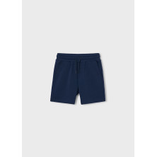 Bermuda felpa básica color Marino