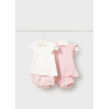 Conjuntos bebe niña de punto 4 piezas