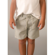 Bermuda niño color piedra