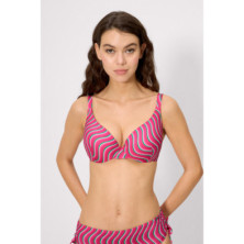 Top bikini con aro Copa C  Ysabel Mora
