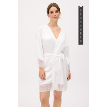 Bata color perla novias