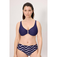 Top bikini reductor con aro Copa D Ysabel Mora