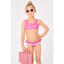Bikini niña unicornios Ysabel Mora