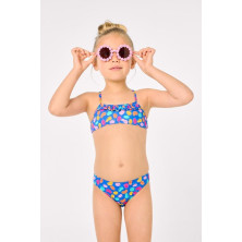 Bikini niña estampado Ysabel Mora