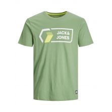 Camiseta niño manga corta jack&jones verde
